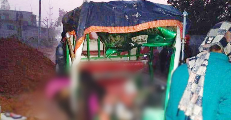 2 killed as auto-rickshaw, pickup van collide in Mymensingh