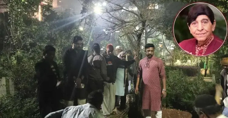 Legendary actor Javed buried in Uttara