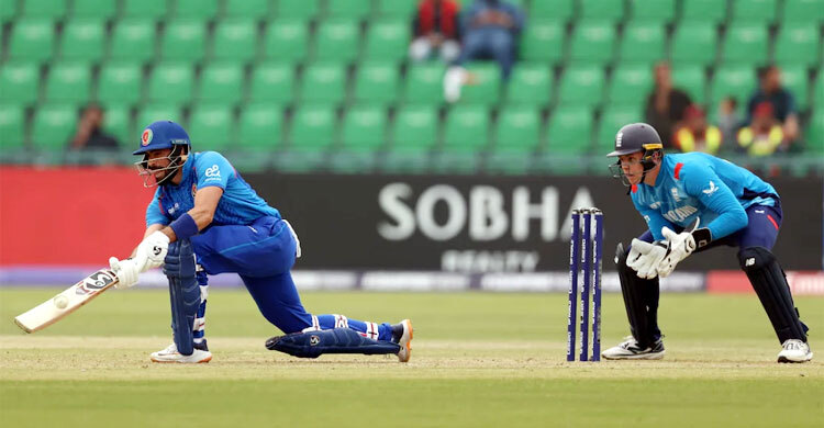 ইবরাহিমের ব্যাটে ঝড়, ইংল্যান্ডকে ৩২৬ রানের লক্ষ্য দিলো আফগানরা