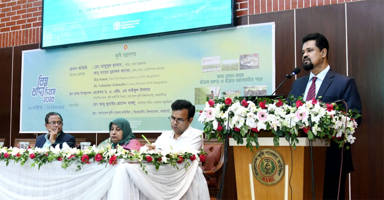 কৃষি গবেষণার ফল কৃষকের কাছে পৌঁছাতে হবে: খাদ্য সচিব