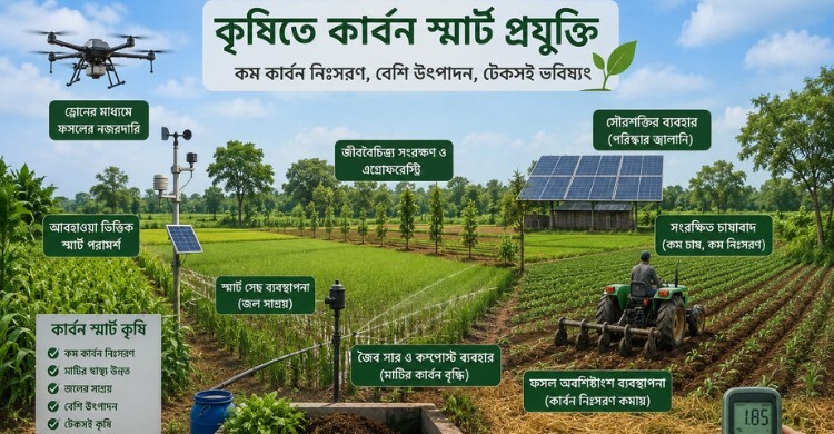 কৃষিতে কার্বন প্রযুক্তি: নতুন দিগন্ত