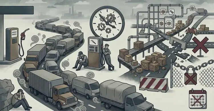 Fuel crisis disrupts product supply, drives up transport costs