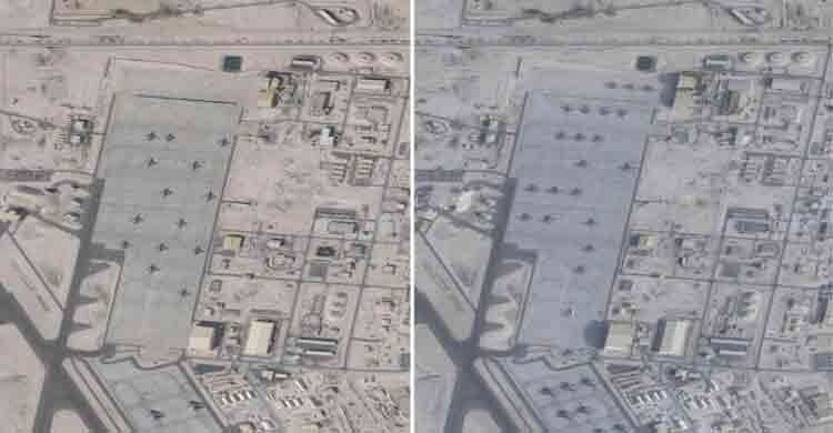 কাতারের আল-উদেইদ ঘাঁটিতে ক্ষেপণাস্ত্র স্থাপন শুরু করেছে যুক্তরাষ্ট্র