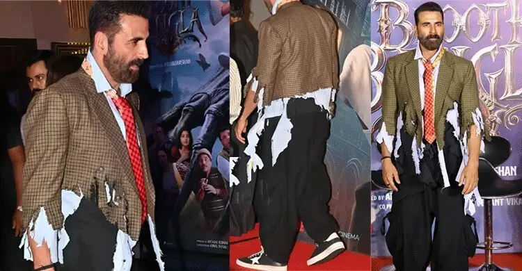 অক্ষয় কুমারের ছেঁড়া-ফাটা ফ্যাশন