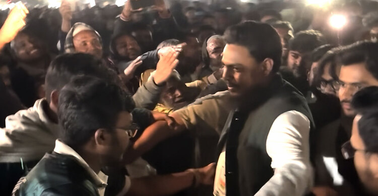 রংপুরের পীরগাছায় শুভাকাঙ্ক্ষীদের ভালোবাসায় সিক্ত আখতার হোসেন