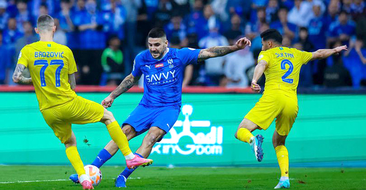 আল হিলালের কাছে হারলো রোনালদোর আল নাসর