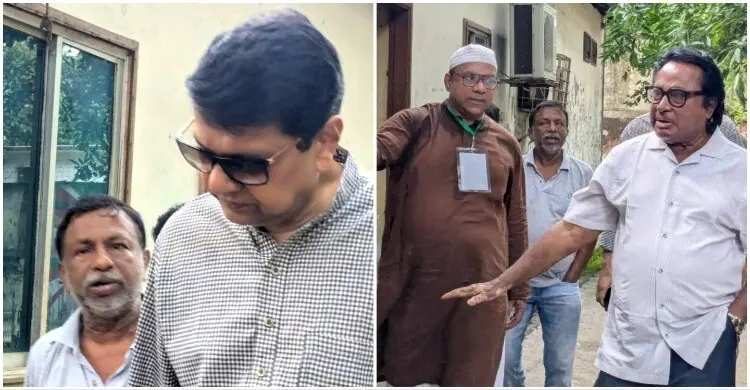 ভোট দিয়ে বেরিয়ে গেলেন দুই নায়ক, বলেননি একটি কথাও