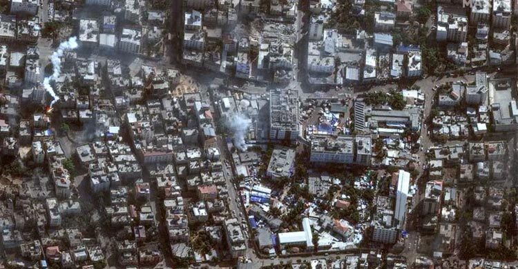 Israel raids Gaza’s Al Shifa Hospital, urges Hamas to surrender