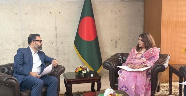 স্পোর্টস ডিপ্লোম্যাসি কাজে লাগানো নিয়ে শামা-আমিনুলের আলোচনা