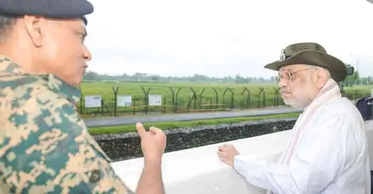 হঠাৎ চিকেন’স নেকে অমিত শাহ, নিরাপত্তা বাড়ানোর নির্দেশ
