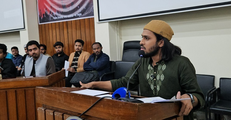 বিশ্ববিদ্যালয় প্রশাসন রাকসুকে সহযোগিতা করছে না: সালাহউদ্দিন আম্মার