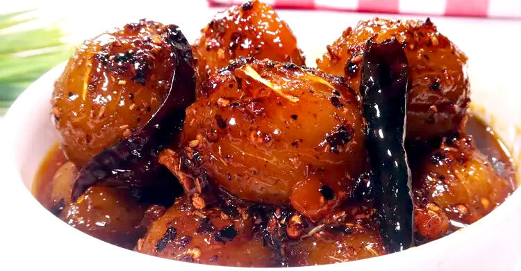 আমড়ার আচার বানান বাড়িতেই