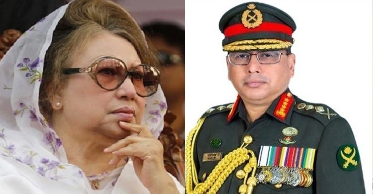 Army chief meets Khaleda Zia