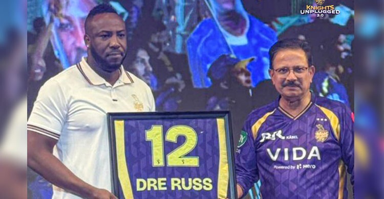 সম্মান দেখিয়ে রাসেলের জার্সি তুলে রাখলো কলকাতা