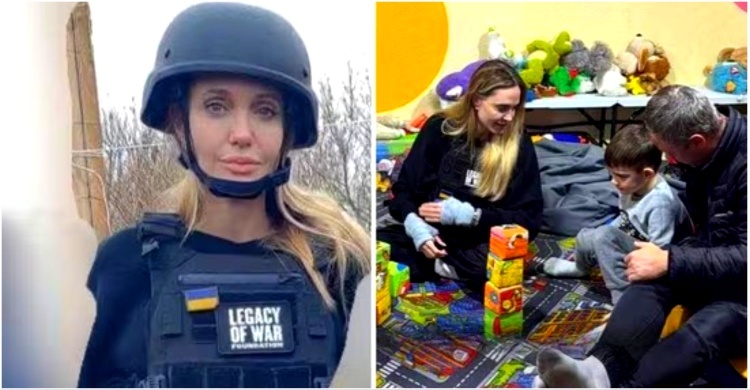 যুদ্ধবিধ্বস্ত ইউক্রেনে গিয়ে বিপদে অ্যাঞ্জেলিনা জোলি