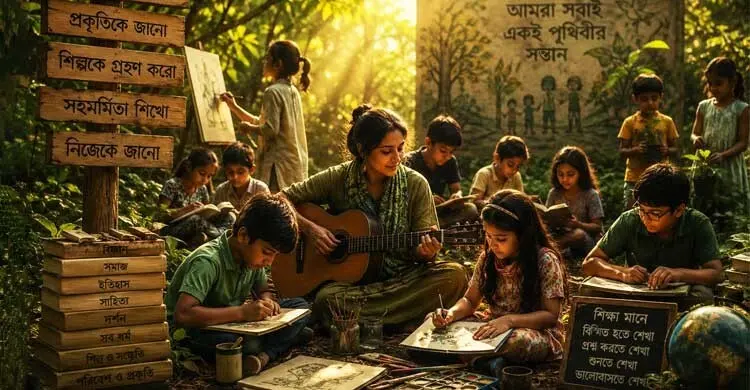কী শেখাচ্ছে ‘শিক্ষা’, একজন মা, শিল্পী ও শিক্ষার্থীর গভীর ভাবনা