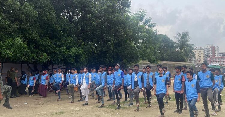 রাজধানীর বস্তি এলাকায় আনসার বাহিনীর টিডিপি মৌলিক প্রশিক্ষণ শুরু