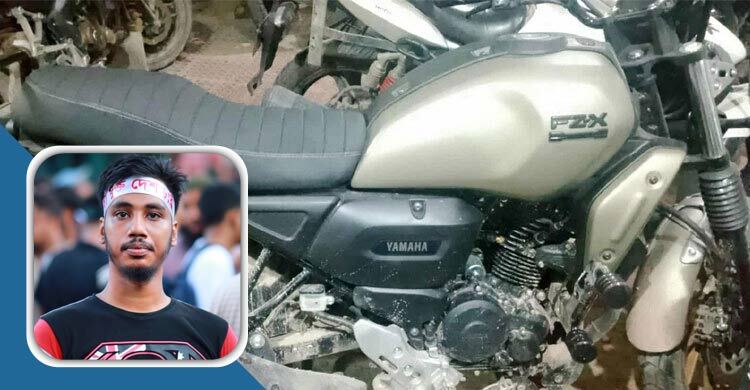 চাঁদার টাকায় কেনা অপুর মোটরসাইকেল উদ্ধার