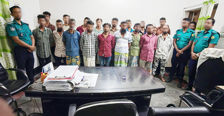 দারুস সালামে বিভিন্ন অপরাধে গ্রেফতার ১৮