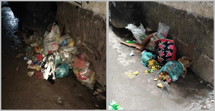 নিয়মিত বর্জ্য নেন না পরিচ্ছন্নতা কর্মীরা, গলিতে গলিতে স্তূপ