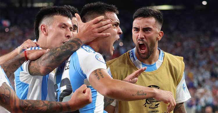 Lautaro’s late strike sends Argentina into Copa quarters