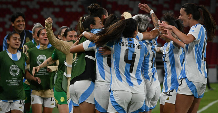 Argentina clinch 3rd place in Copa América Femenina