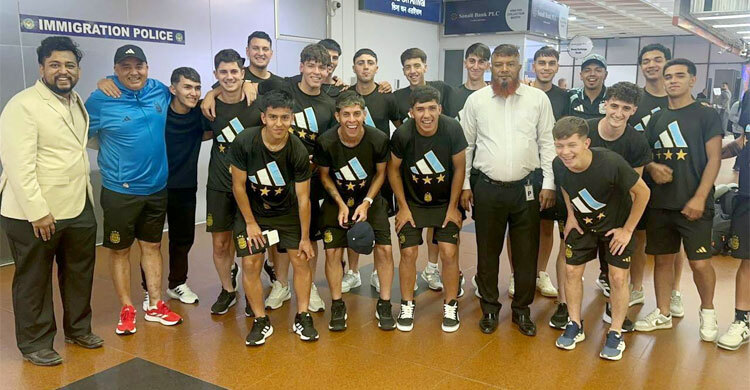 ঢাকায় আর্জেন্টিনার ক্লাব অ্যাথলেটিকো চার্লোন