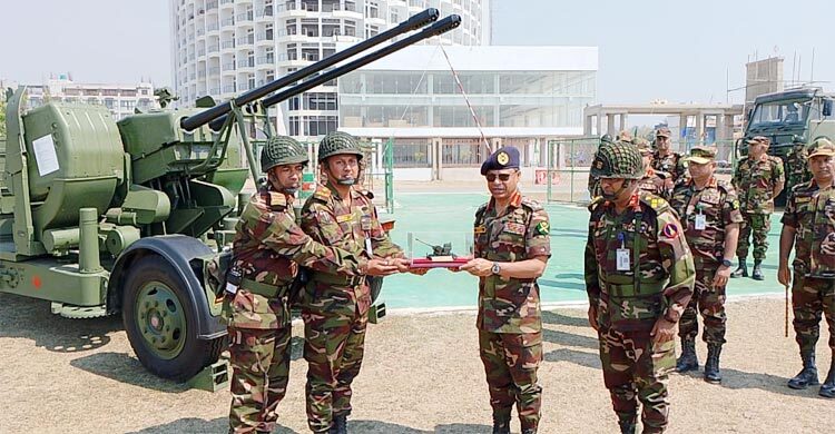 দেশে প্রথমবারের মতো অ্যান্টি-এয়ারক্রাফট গান সিস্টেমের ফায়ারিং