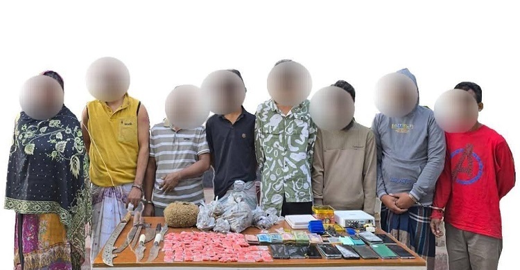 সাত দিনে সেনা অভিযানে গ্রেফতার ৩৩