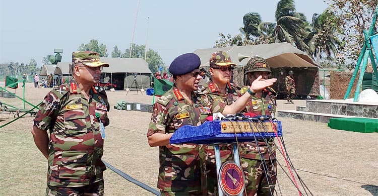 দেশে প্রথমবারের মতো অ্যান্টি-এয়ারক্রাফট গান সিস্টেমের ফায়ারিং