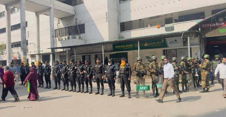 Security tightened around Kakrail mosque, DMCH