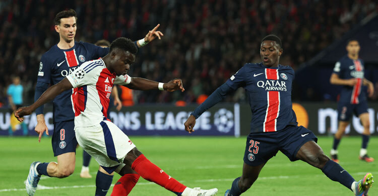 PSG finish off Arsenal to reach Champions League final