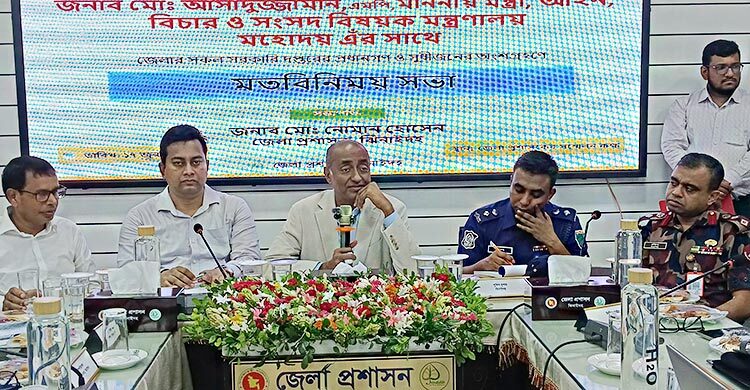 ধর্ষক-মাদকের পক্ষে তদবির করলে হাজতে পাঠানো হবে: আইনমন্ত্রী