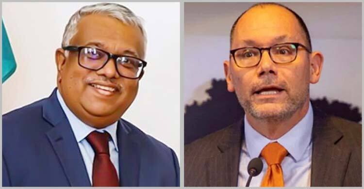 Ex-US envoy Haas meets foreign secretary