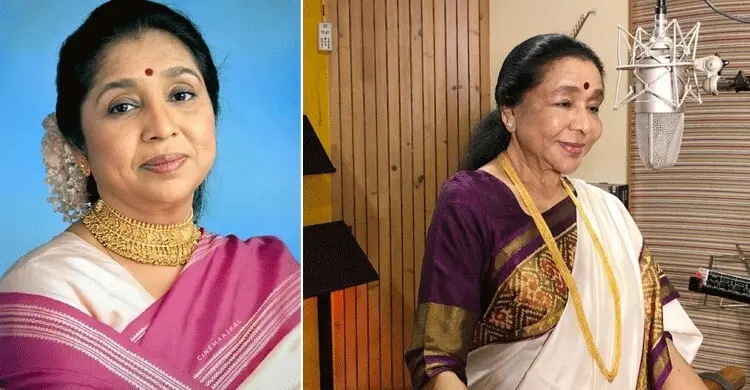 কেন সারাজীবন শাড়িতেই নিজেকে বেঁধে রেখেছিলেন আশা ভোঁসলে?