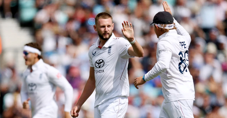 এটকিনসনের ৫ উইকেট, ২২৪ রানে অলআউট ভারত