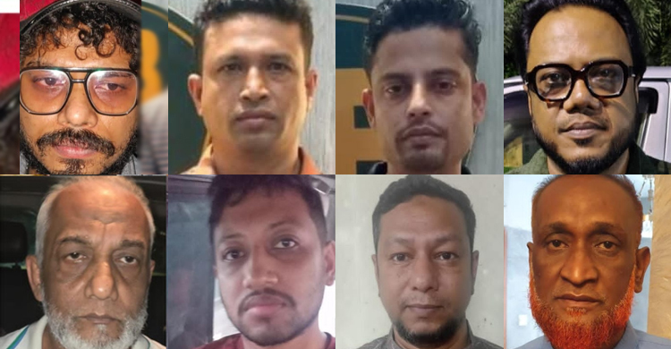 আওয়ামী লীগের কেন্দ্রীয় কমিটির সদস্যসহ ৮ নেতাকর্মী গ্রেফতার