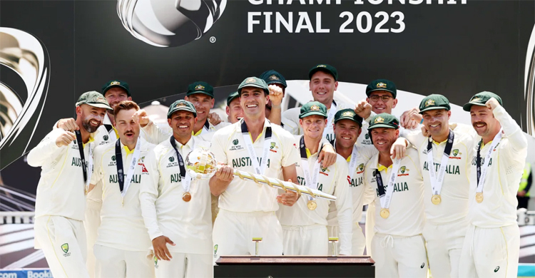 ফের ফাইনালে স্বপ্নভঙ্গ ভারতের, টেস্টে বিশ্বচ্যাম্পিয়ন অস্ট্রেলিয়া