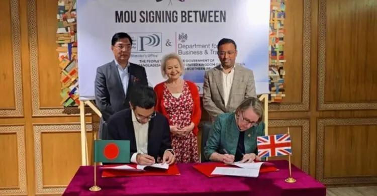 বিমান খাতে সহযোগিতা জোরদারে বাংলাদেশ-যুক্তরাজ্য সমঝোতা