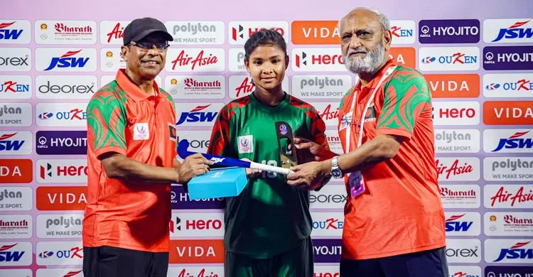 বাংলাদেশ-চাইনিজ তাইপে গোলময় রোমাঞ্চকর ম্যাচ ড্র