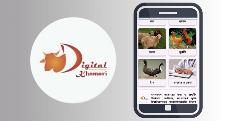 বাকৃবি অধ্যাপকের তৈরি অ্যাপে ইন্টারনেট ছাড়াই মিলবে গবাদিপশুর সেবা