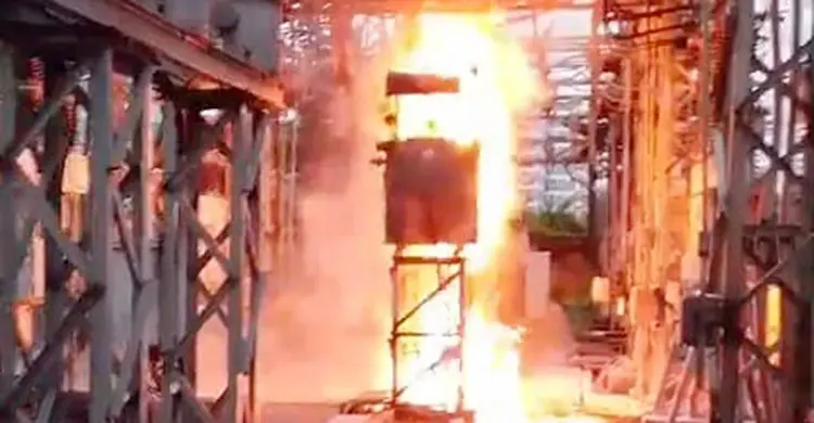 ব্রাহ্মণবাড়িয়া বৈদ্যুতিক সাবস্টেশনে অগ্নিকাণ্ড