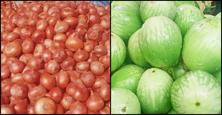 ঊর্ধ্বমুখী পেঁয়াজের বাজার, বেগুনে সেঞ্চুরি