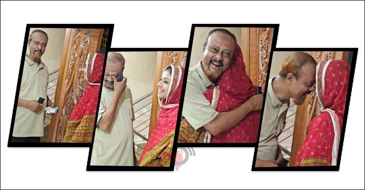 বাবা-মেয়ের আবেগঘন মুহূর্ত ভাইরাল, ভাসছে প্রশংসায়