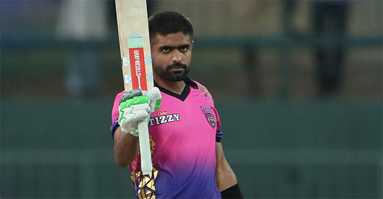 বাবর আজমের বিধ্বংসী সেঞ্চুরিতে হারলো সাকিবের গল টাইটান্স