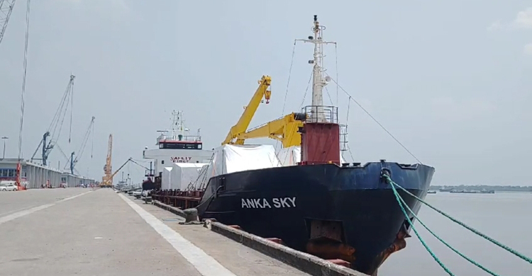 রূপপুরের মালামাল নিয়ে মোংলা বন্দরে দুই জাহাজ