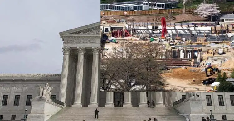 হোয়াইট হাউজে ট্রাম্পের বলরুম নির্মাণকাজ বন্ধের আদেশ দিলো আদালত