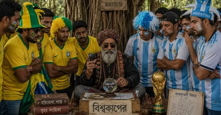 এ সপ্তাহের রম্যগল্প: বিশ্বকাপের জ্যোতিষী