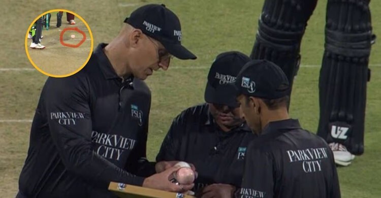 পিএসএলে অদ্ভুত কাণ্ড, সাদা বল হয়ে গেলো মেরুন