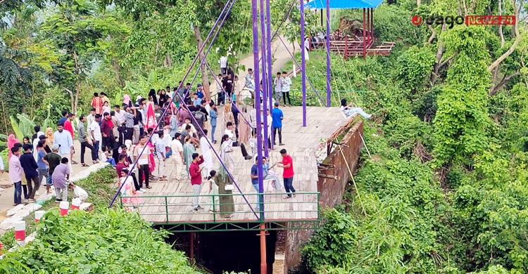 ঈদের ছুটিতেও বান্দরবানে পর্যটক কম